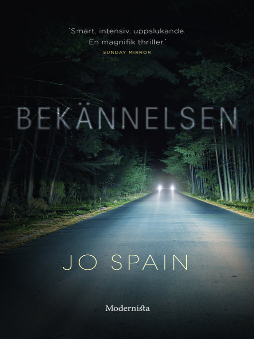 Title details for Bekännelsen by Jo Spain - Available